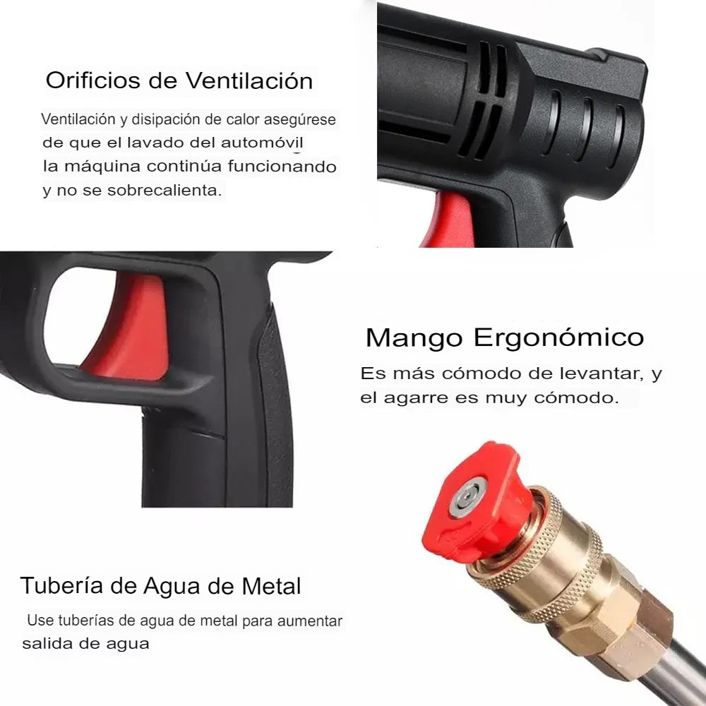 La Hidrolavadora Inalámbrica que Rompe Cadenas"