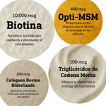 HairGrowth™: Suplemento para el crecimiento capilar avanzado