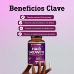 HairGrowth™: Suplemento para el crecimiento capilar avanzado
