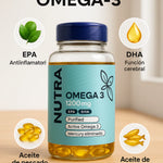 CUIDA TU CORAZON, MENTE Y CUERPO CON OMEGA 3 de alta potencia.