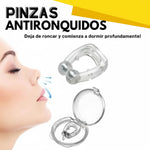 Clip Magnético Antironquidos – Pack de 4 Dilatadores Nasales Reutilizables