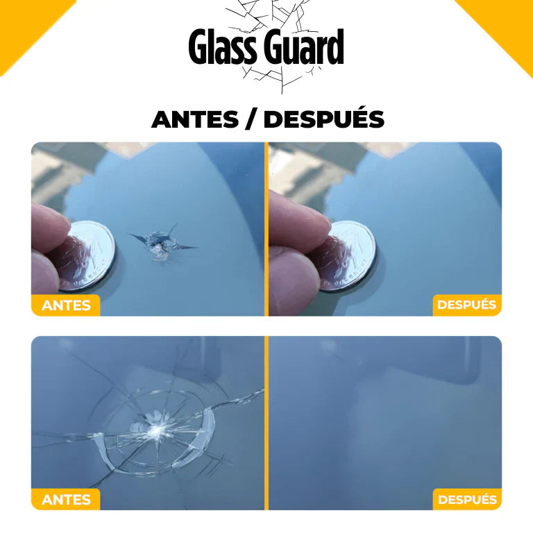 GlassGuard - Reparador de fracturas de vidrio