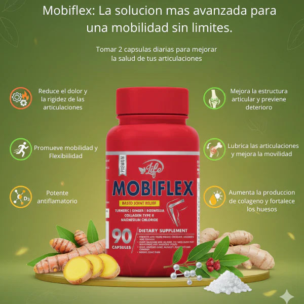 Mobiflex™ – Suplemento premium para articulaciones fuertes y sin dolor